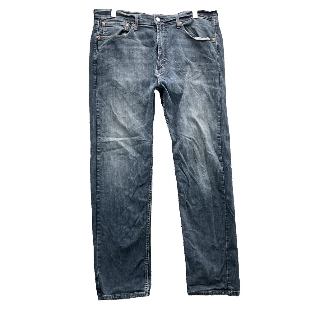 Levi's 505 Jeans Men 37x31* Whisker Straight 90s Workwear Streetwear Western Y2k